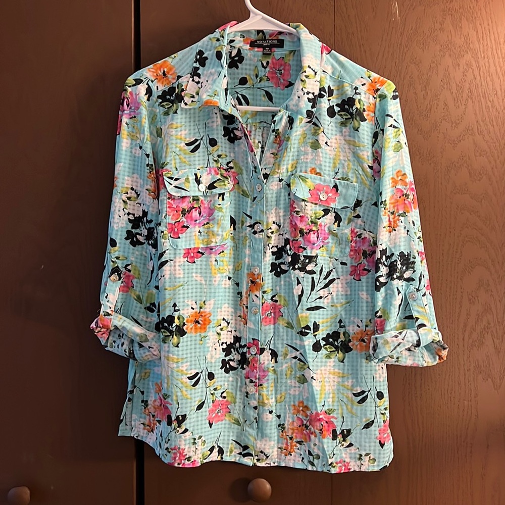 Floral long sleeve